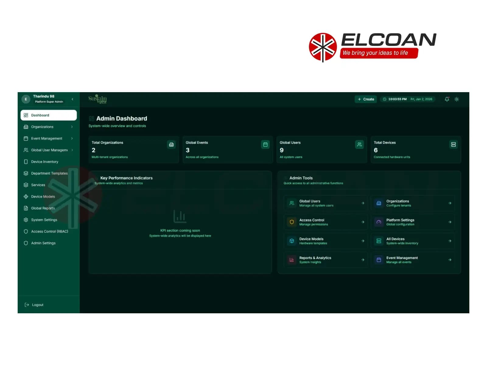 IoT Event Management System